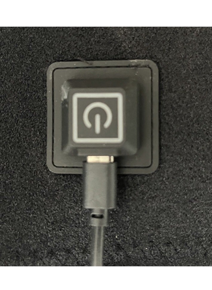 general Shoulder Heating Pad, 3 Heat Settings Heating Pad for Shoulder, Heating Pad for Neck and Shoulder, Portable USB Heating Pad for Men and Women, Electric Electric Shoulder Massager for Indoor - Image 4