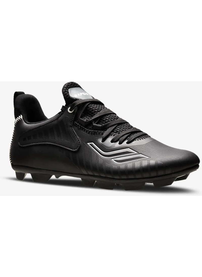 Lescon Rapido Black Men's Football Boots