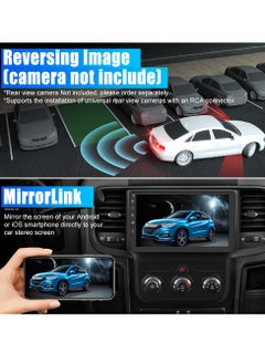 Junsun Android Car Stereo for Dodge RAM 1500 2500 3500 2013 2014 2015 2016 2017 2018, Android Touch Screen Radio Replacement with Wireless CarPlay Android Auto - 2+32GB (Only fit Manual AC)  - Image 3