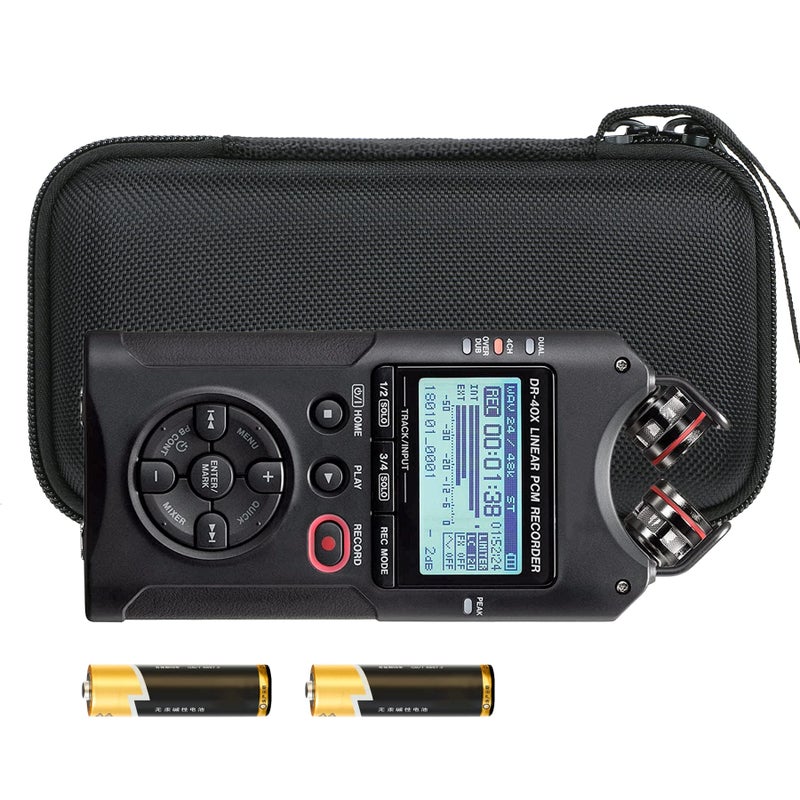 Aenllosi Aenllosi Hard Case Replacement for Tascam DR-40X Four-Track Digital Audio Recorder (DR-40X) - Image 4