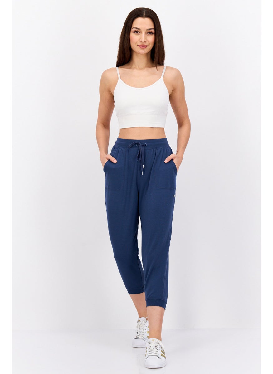 Jones New York - Women Sportswear Fit Training Sweatpants, Navy - Image 1