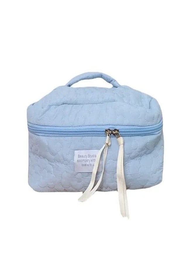CLOUDTAIL CHOICE Makeup Bag Cute Cosmetic Bag Aesthetic Floral Makeup Pouch Travel Toiletry Bags for Women Girls(Multicolor) - Image 2