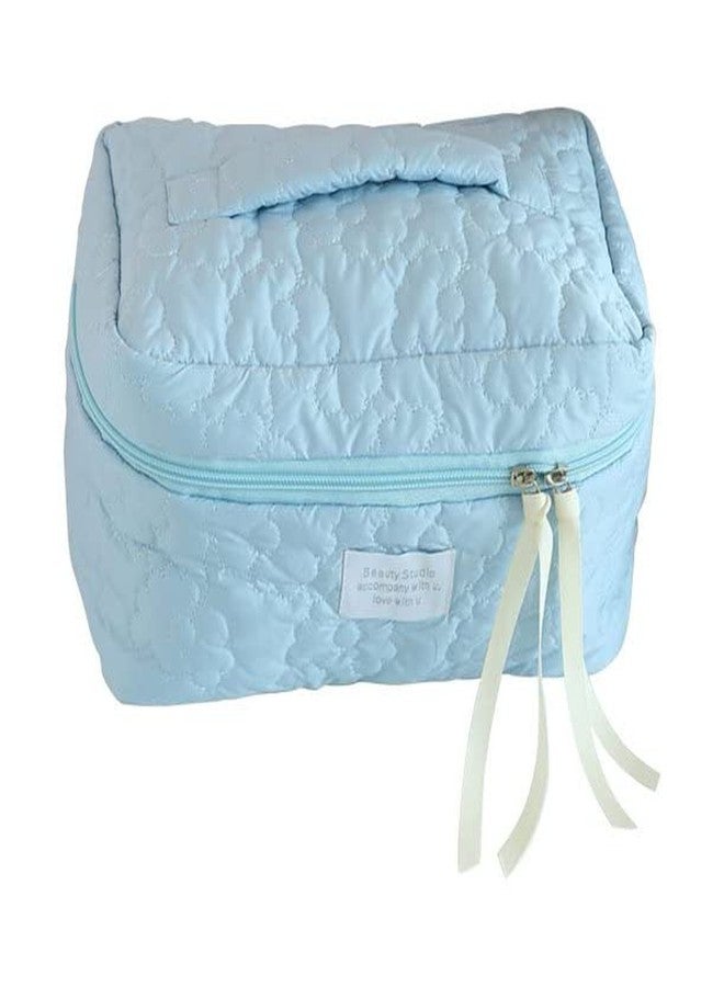 CLOUDTAIL CHOICE Makeup Bag Cute Cosmetic Bag Aesthetic Floral Makeup Pouch Travel Toiletry Bags for Women Girls(Multicolor) - Image 1