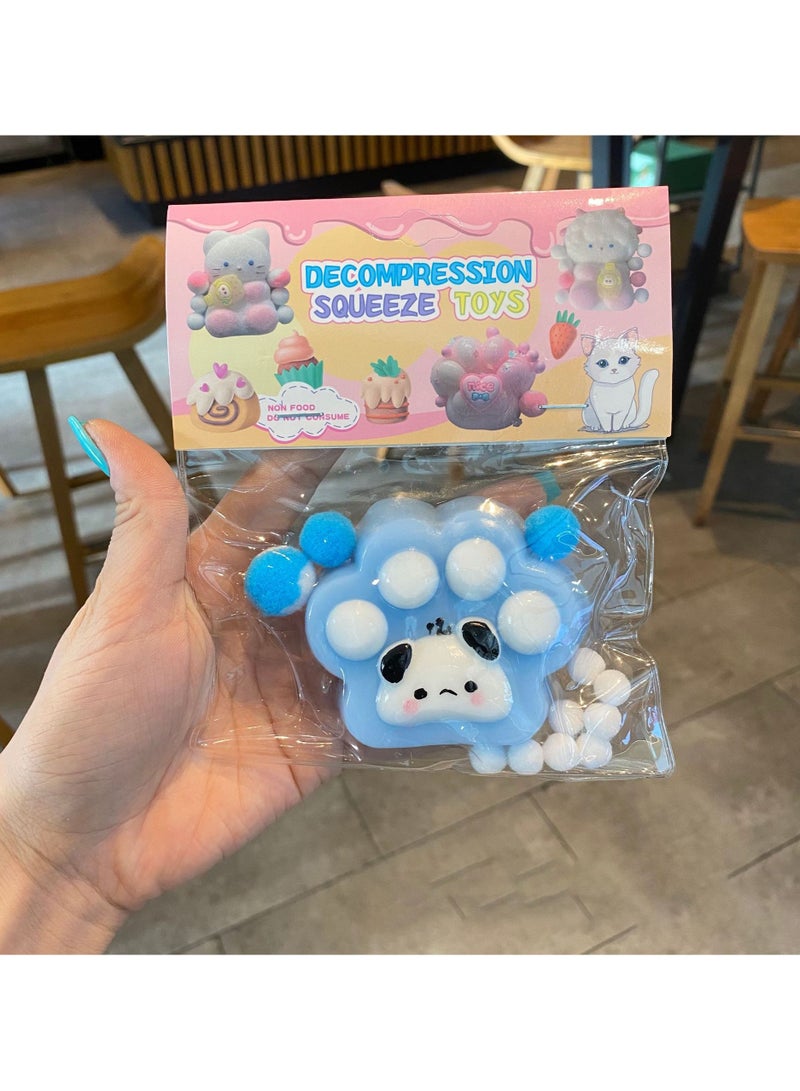 general 4-Piece Taba Squishy Set, Fufu Squishies Cute Fidget Toys PVC Sensory Stress Relief OPP Packaging Gift, Suitable for Adults - Image 3