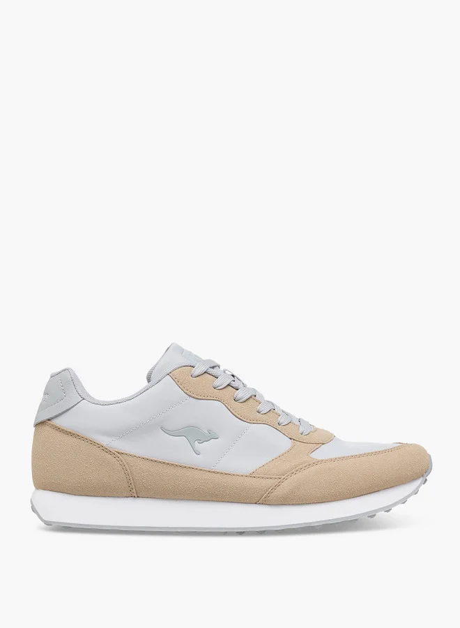 kangaROOS Men's Panelled Lace-Up Sneakers
