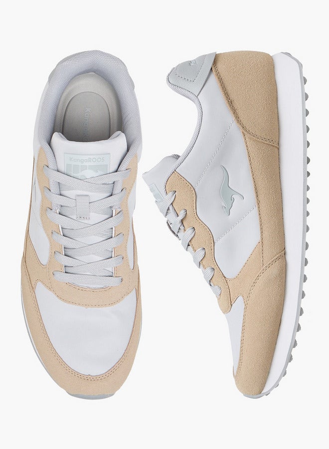 kangaROOS Men's Panelled Lace-Up Sneakers - Image 1