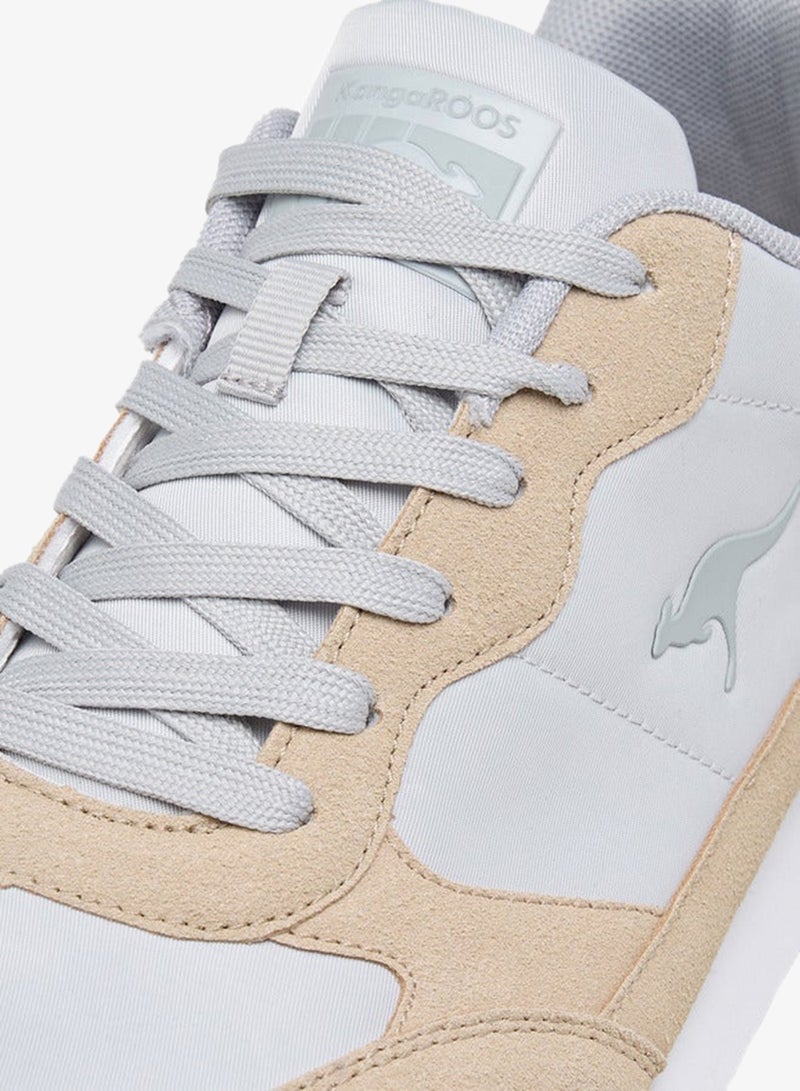 kangaROOS Men's Panelled Lace-Up Sneakers - Image 4