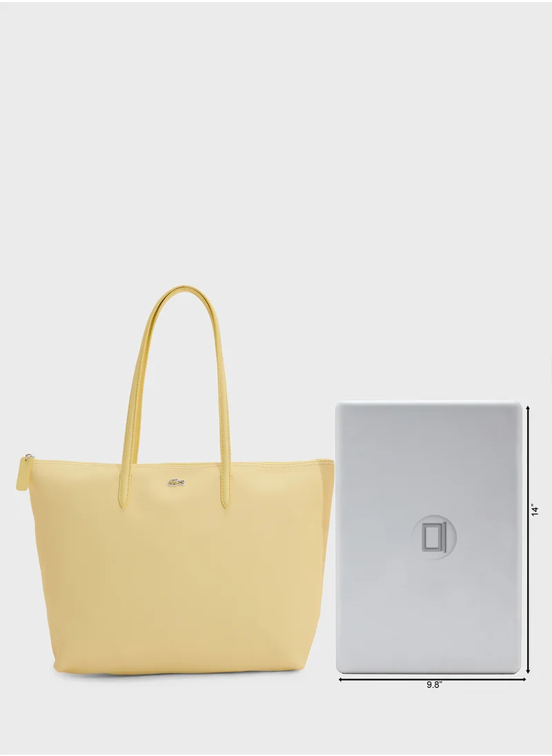 LACOSTE Essentials Top Handle Zip Over Tote