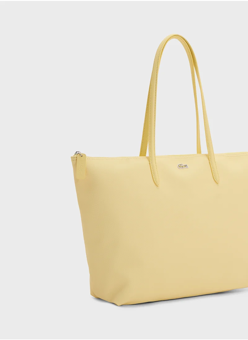 LACOSTE Essentials Top Handle Zip Over Tote