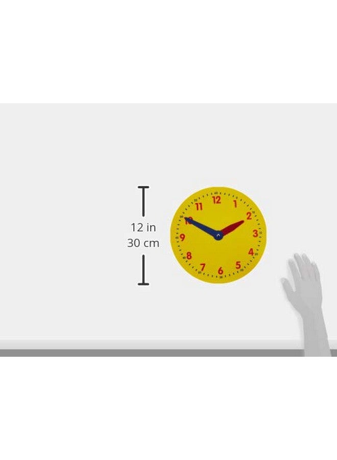 Didax Educational Resources Magnetic Demonstration Clock Math Manipulative, 12 inch diameter - Image 3