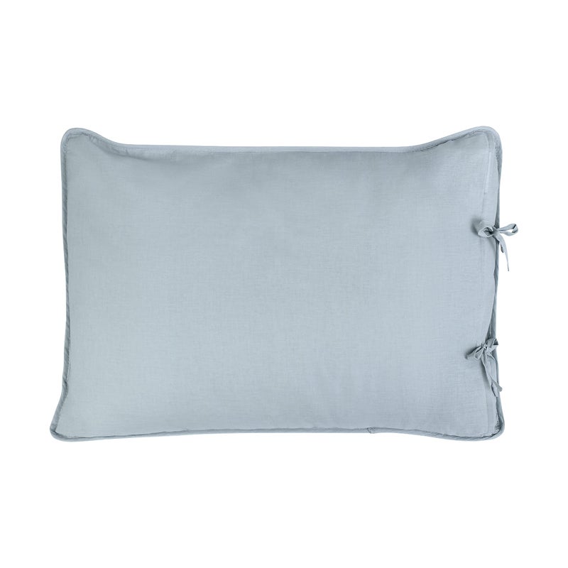 Laura Ashley - Queen Quilt Set, Reversible Cotton Bedding with Matching Shams, Medium-Weight for Year Round Use, Pre-Washed for Added Softness (Felicity Blue) - Image 5