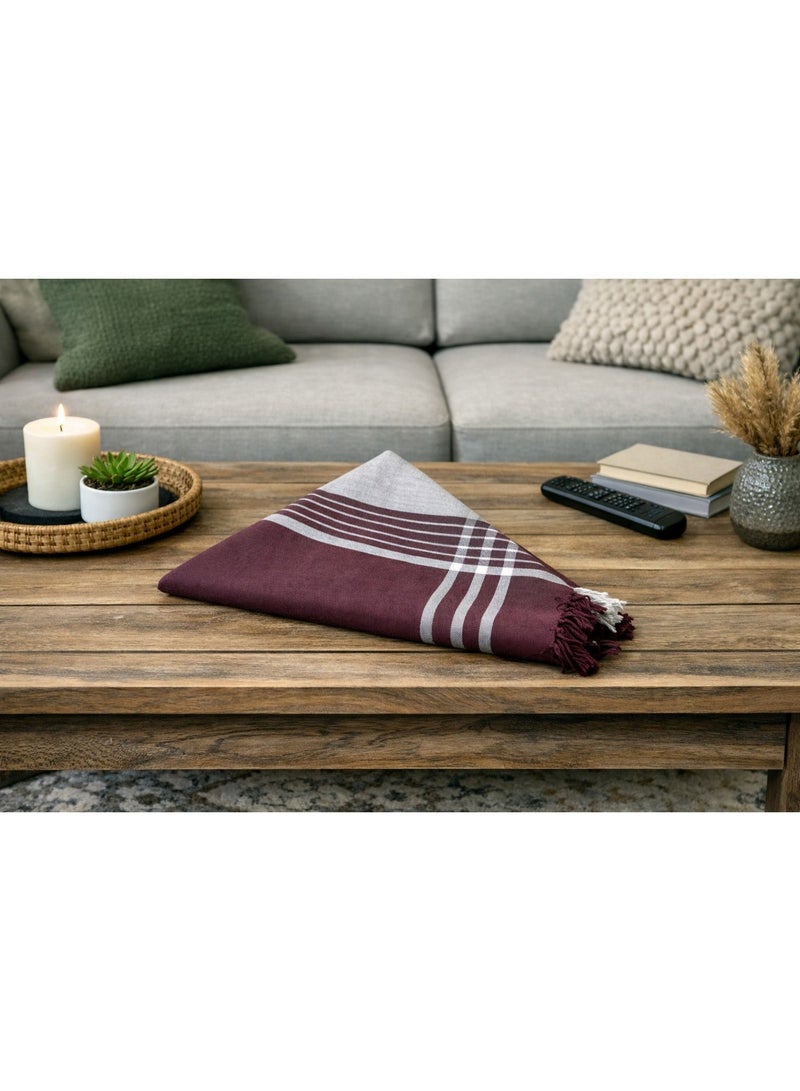 Swahili Kikoy Coastal   Beach Towel Large Absorbent Bath Towel 100% Organic Cotton Soft Travel Towels 102*178cm - Image 2