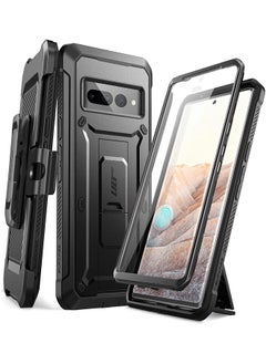 SUPCASE Unicorn Beetle Pro Series Case for Google Pixel 7 Pro (2022 Release), Full-Body Rugged Belt-Clip & Kickstand Case with Built-in Screen Protector