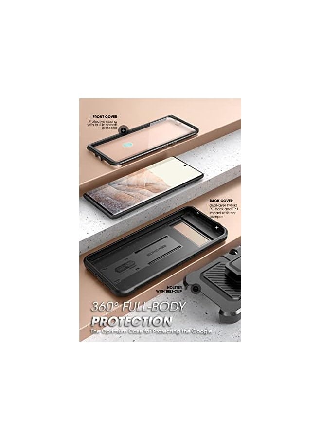 SupCase - SUPCASE Unicorn Beetle Pro Series Case for Google Pixel 7 Pro (2022 Release), Full-Body Rugged Belt-Clip & Kickstand Case with Built-in Screen Protector - Image 1