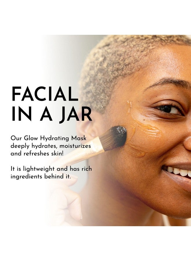 bolden Glow Hydrating Mask | Deep Moisturizing Facial Mask For Dry Skin | Gently Hydrating Hyaluronic Acid Moisturizer | Noncomedogenic | 3.4 Fl Oz - Image 3