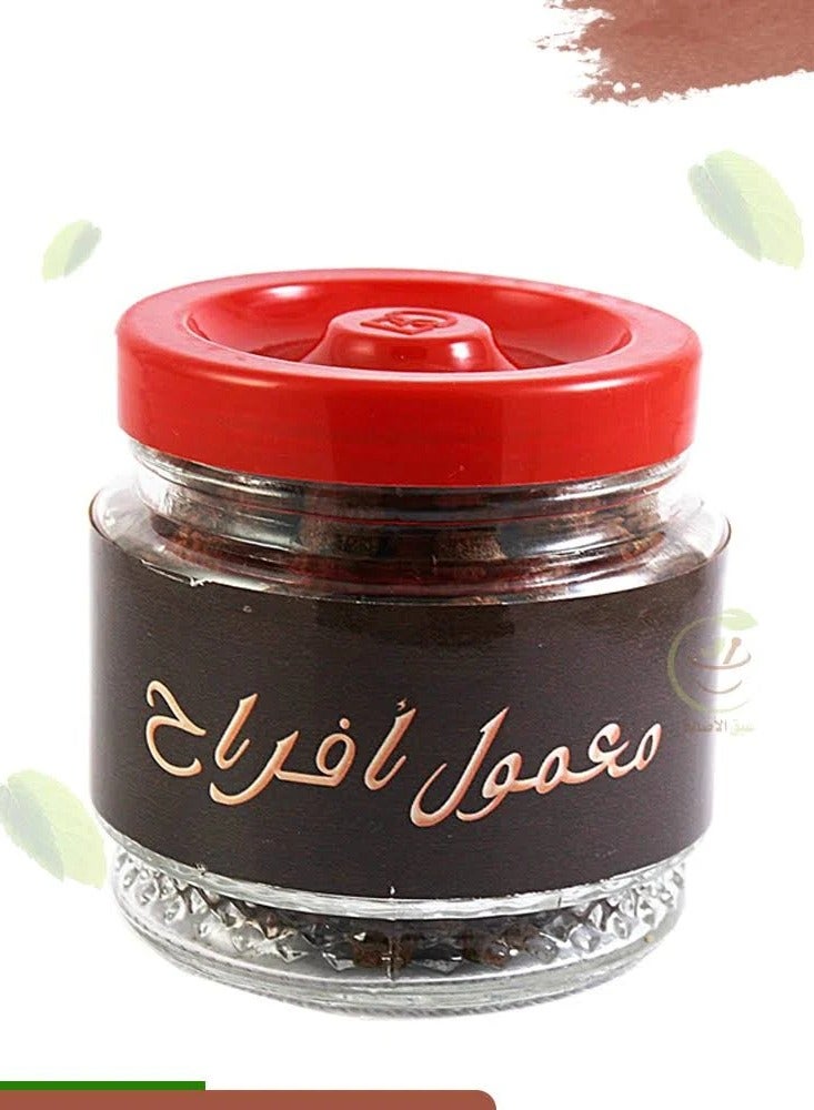 بانافع بخور معمول زفاف للعود شفاف/ أحمر 250جرام - Image 1
