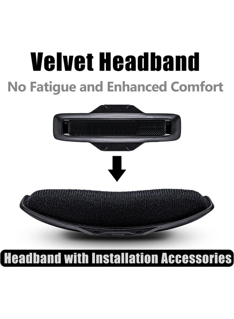 KISSUN Earpads Replacement for Astro A40TR a40 tr Headset&Headband, Astro A40tr Mod Kit /A40tr Accessories/Ear Cushion/Ear Cups (Velour) - Image 5
