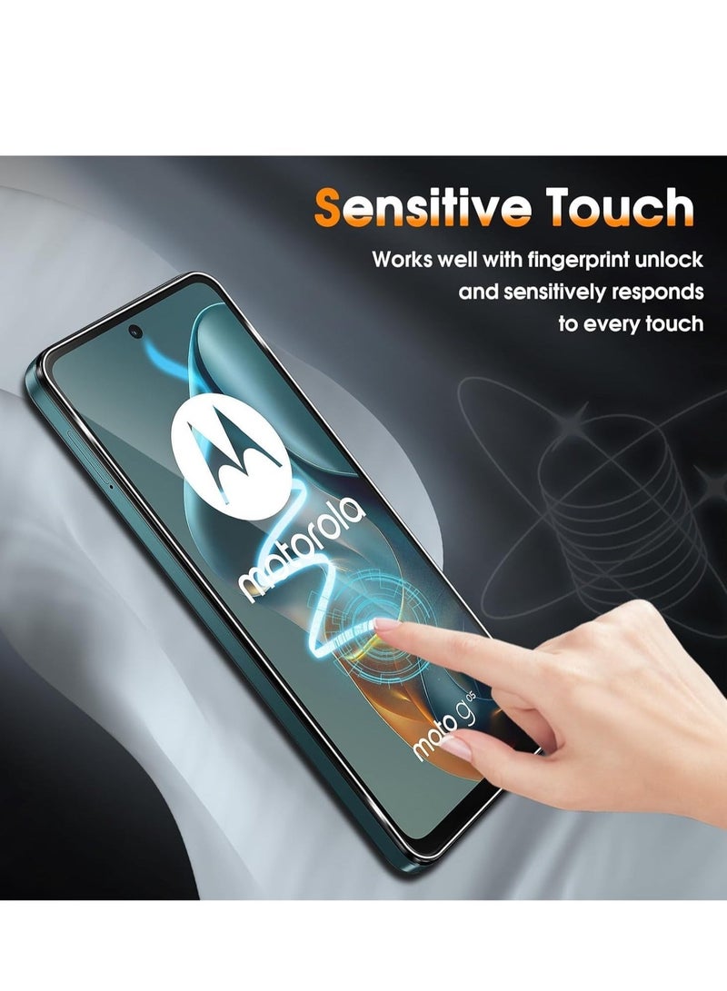 ELTRAZONE Motorola Moto G05 Screen Protector – 9H Hardness, Full Coverage, Anti-Fingerprint, Set of 3 Protectors - Image 2