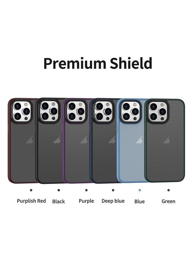 S-TOP Case For iPhone 14 Brilliant Series Micro-frosted Anti-fingerprint PC Phone Case - Image 2