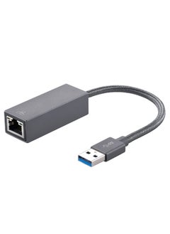 2500Mbps USB 3.0 إلى RJ45 محول شبكة إيثرنت LAN بدون سائق يدعم MacBook Windows 10/8/7 Gray