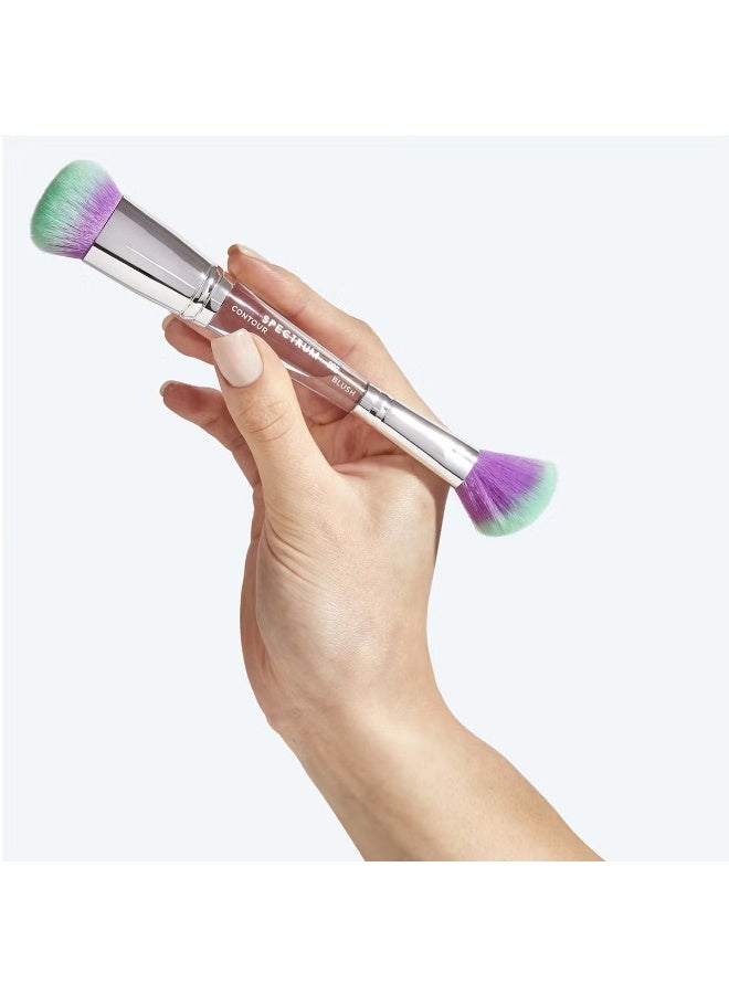 Spectrum Spectrum Brush Club Cheek Brush Duo  - Image 3