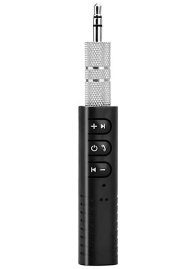 Rock Pow 3.5mm jack Bluetooth Car Kit Hands free Music Audio Receiver Adapter Universal Auto AUX Kit for Speaker Headphone Car Stereo  - Image 1