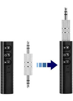 Rock Pow 3.5mm jack Bluetooth Car Kit Hands free Music Audio Receiver Adapter Universal Auto AUX Kit for Speaker Headphone Car Stereo  - Image 3