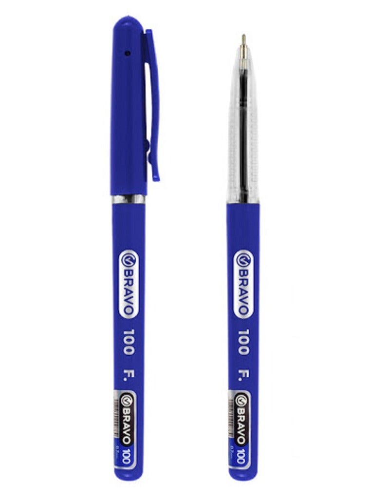 Bravo 25-Piece Ball Pen Bravo 100 25 Pen Blue - Image 1