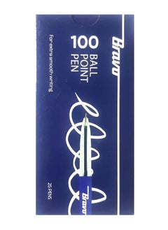 Bravo 25-Piece Ball Pen Bravo 100 25 Pen Blue  - Image 4