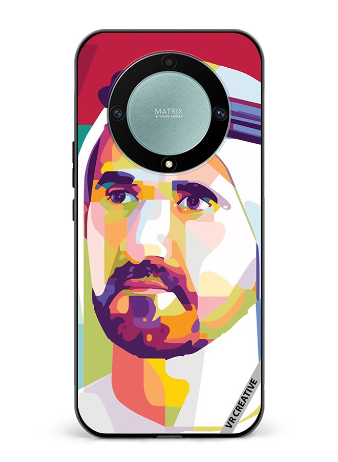 VR CREATIVE Protective Case Cover For Honor X9b Sheikh Mohammed Bin Rashid Al Maktoum Design Multicolour - Image 1