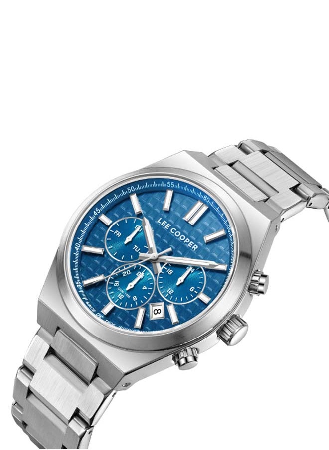 Lee Cooper Men Multi Function Dark Blue Dial Watch - LC08084.390  - Image 4
