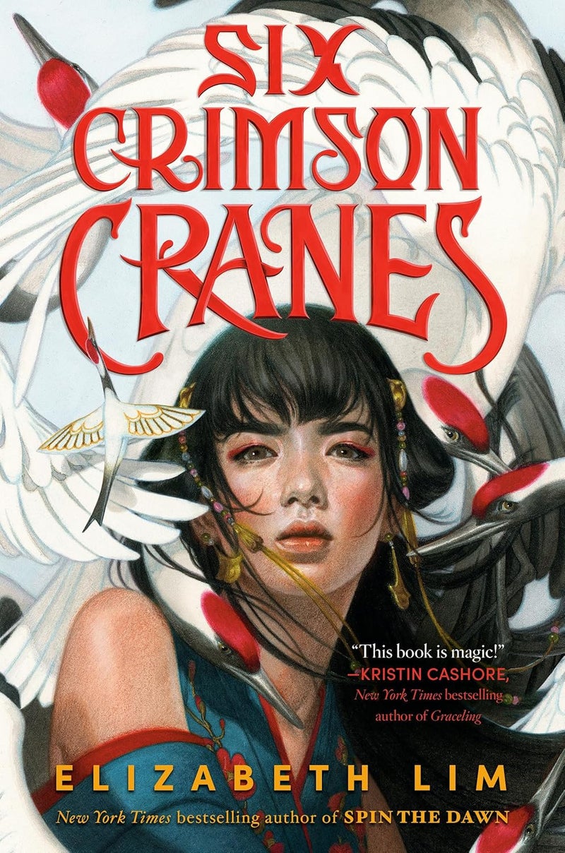 Six Crimson Cranes - Image 1