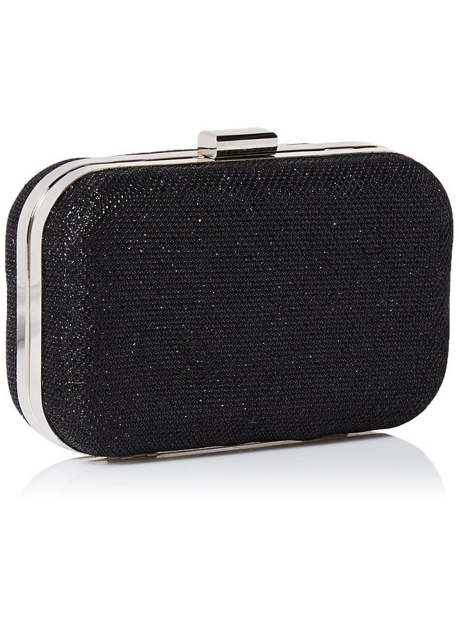 Jessica McClintock Jessica McClintock womens Sparkle Minaudier evening handbags, Black, One Size US  - Image 1