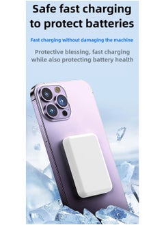 Magnetic power bank suitable for Apple fast charging PD20W wireless ultra-thin portable phone back clip mobile power bank - pzsku/Z6FAEAF5596D4621D992CZ/45/_/1736265447/678ef09b-c7d9-42f3-a988-f761677f6f01