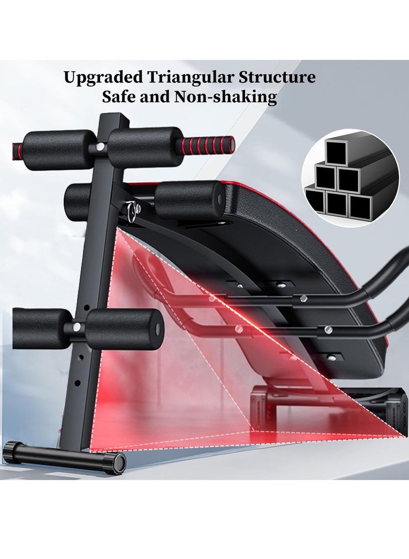 Yoawllty Exercise Bench / Strength Training Chair / Multi-Function Adjustable Exercise Chair Suitable for abdominal and core muscle training as well as full-body workouts - Image 2