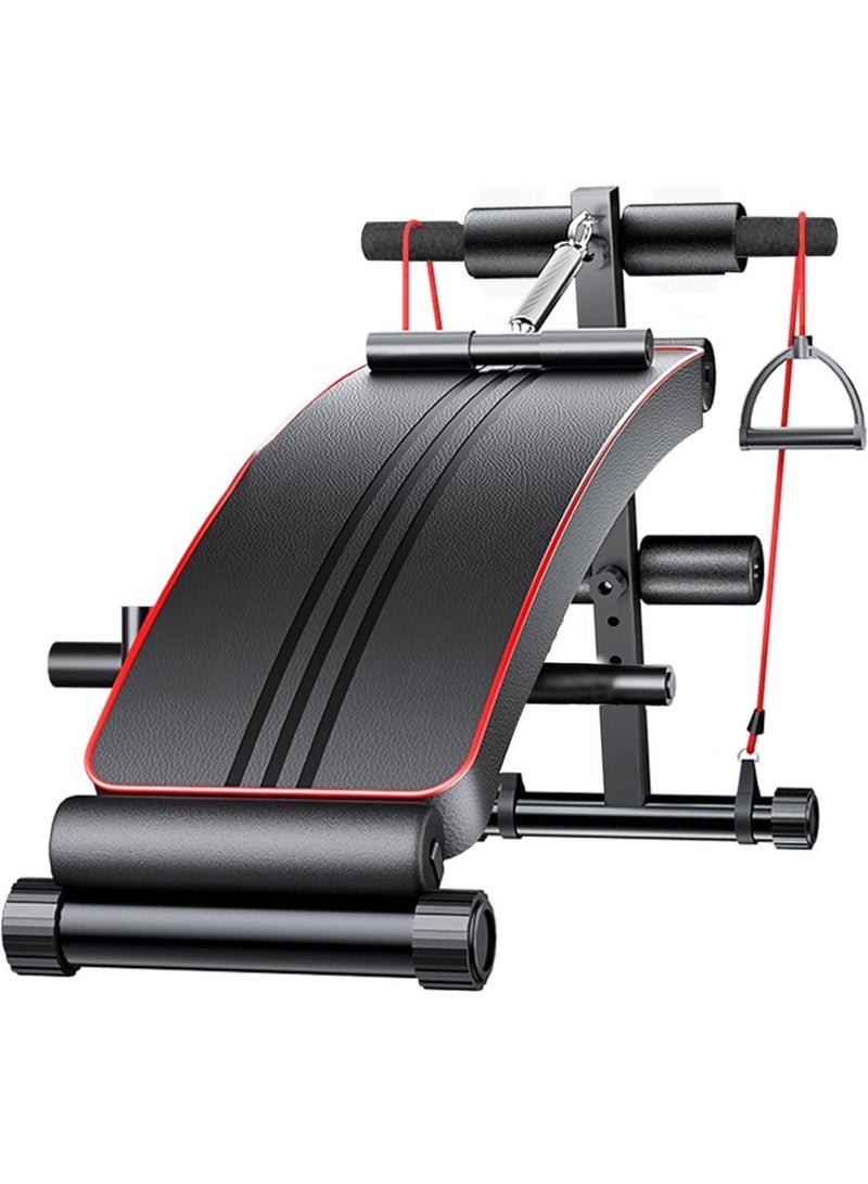 Yoawllty Exercise Bench / Strength Training Chair / Multi-Function Adjustable Exercise Chair Suitable for abdominal and core muscle training as well as full-body workouts - Image 1