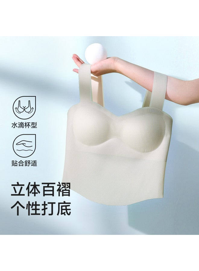 MIIOW Slimming Back-Enhancing Bra For Women With Padded Camisole, Layering Tank Top For Outer Wear - Image 2