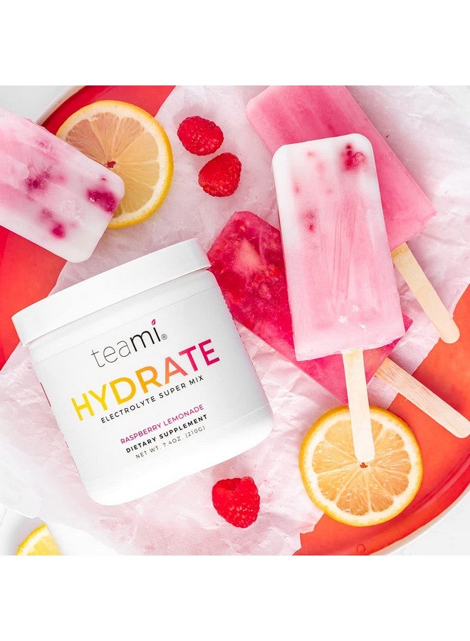 teami Electrolytes Powder Hydration Calcium Magnesium Chloride & Potassium Supplement 45 Servings Hydrate Electrolyte Powder Mix With Vitamins & Minerals Energy Ketones Drink Keto Electrolytes - Image 5