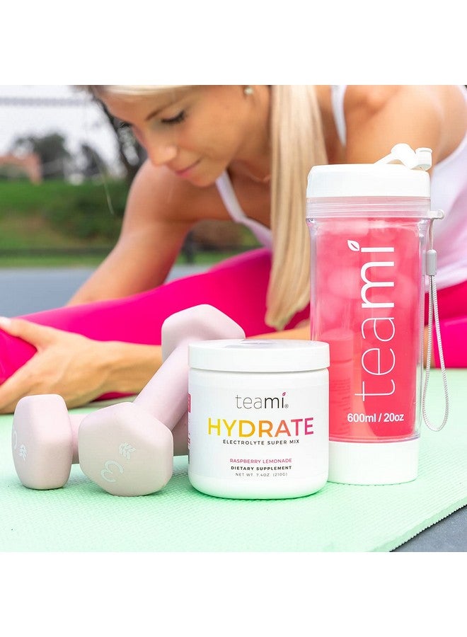 teami Electrolytes Powder Hydration Calcium Magnesium Chloride & Potassium Supplement 45 Servings Hydrate Electrolyte Powder Mix With Vitamins & Minerals Energy Ketones Drink Keto Electrolytes - Image 2