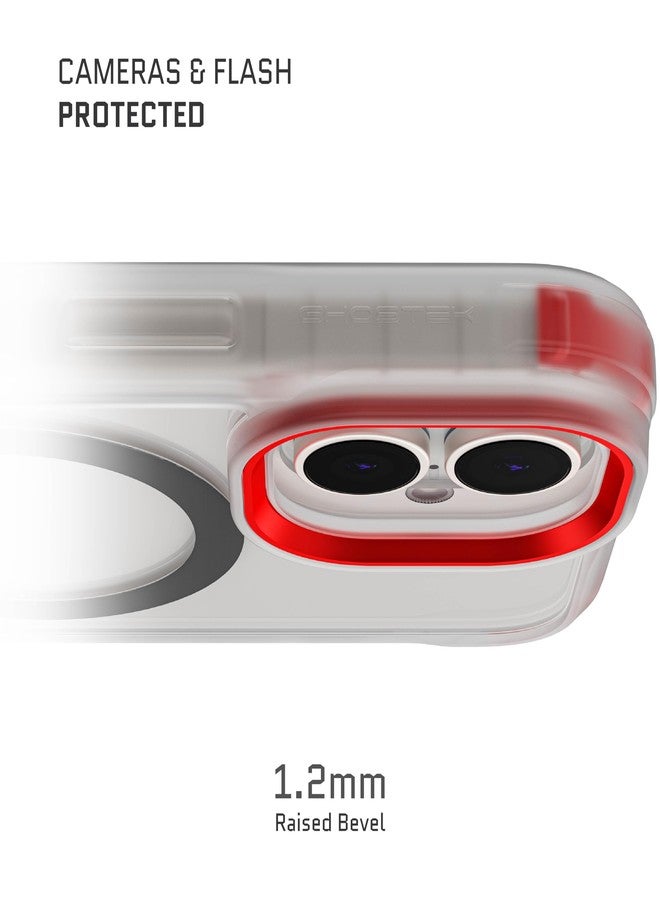 جوستك جراب Ghostek Covert الشفاف لهاتف iPhone 16 Plus - متوافق مع ملحقات MagSafe، مصنوع من السيليكون المقاوم للصدمات، غطاء هاتف بتصميم بسيط (6.7 بوصة، شفاف) - Image 3