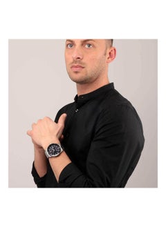 مازيراتي ساعة يد بعقارب بسوار من الإستانلس ستيل بمشبك دائري طراز R8853140002 للرجال  - Image 4