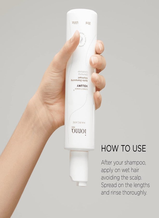 IOMA Paris Haircare - VOLUMY Volumizing Conditioner, Detangles and Lightly Softens Hair, (200 ml) - Image 5