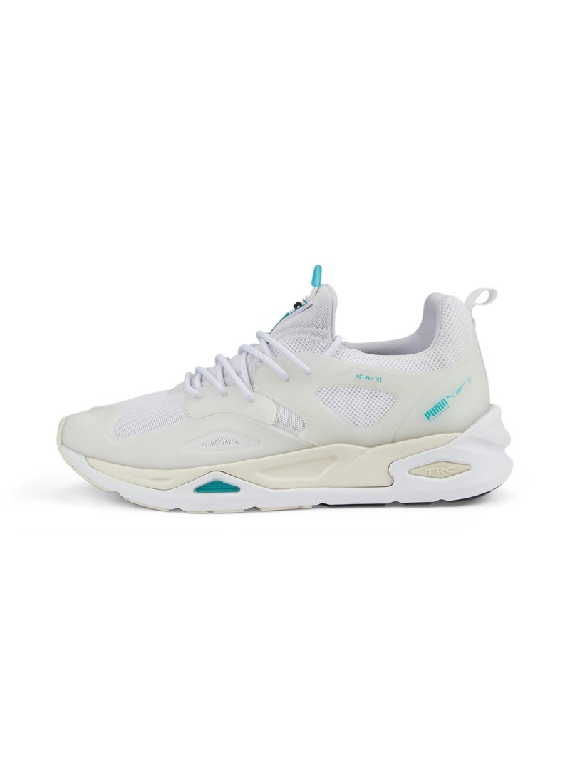 TRC Blaze Moulded Unisex White Sneakers
