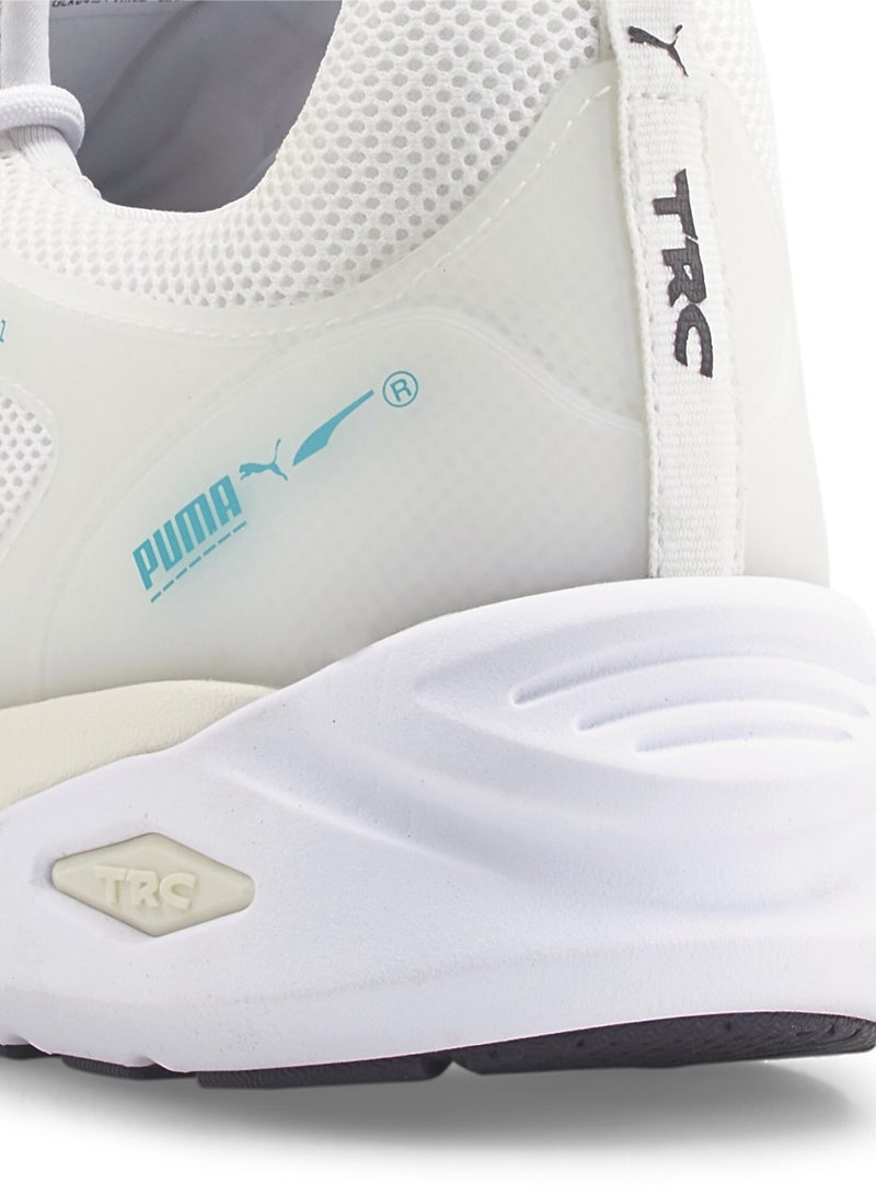 TRC Blaze Moulded Unisex White Sneakers