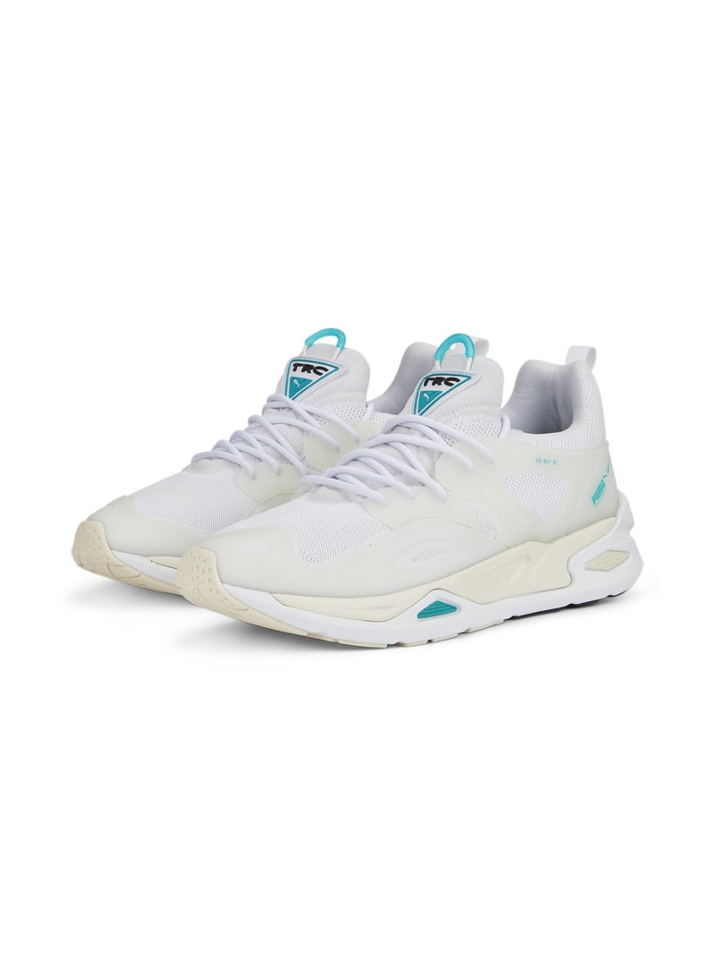 TRC Blaze Moulded Unisex White Sneakers