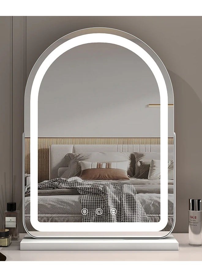 NKX - Elegant and Efficient Smart Dressing Table for Contemporary Living Spaces with LED Mirror - Image 1