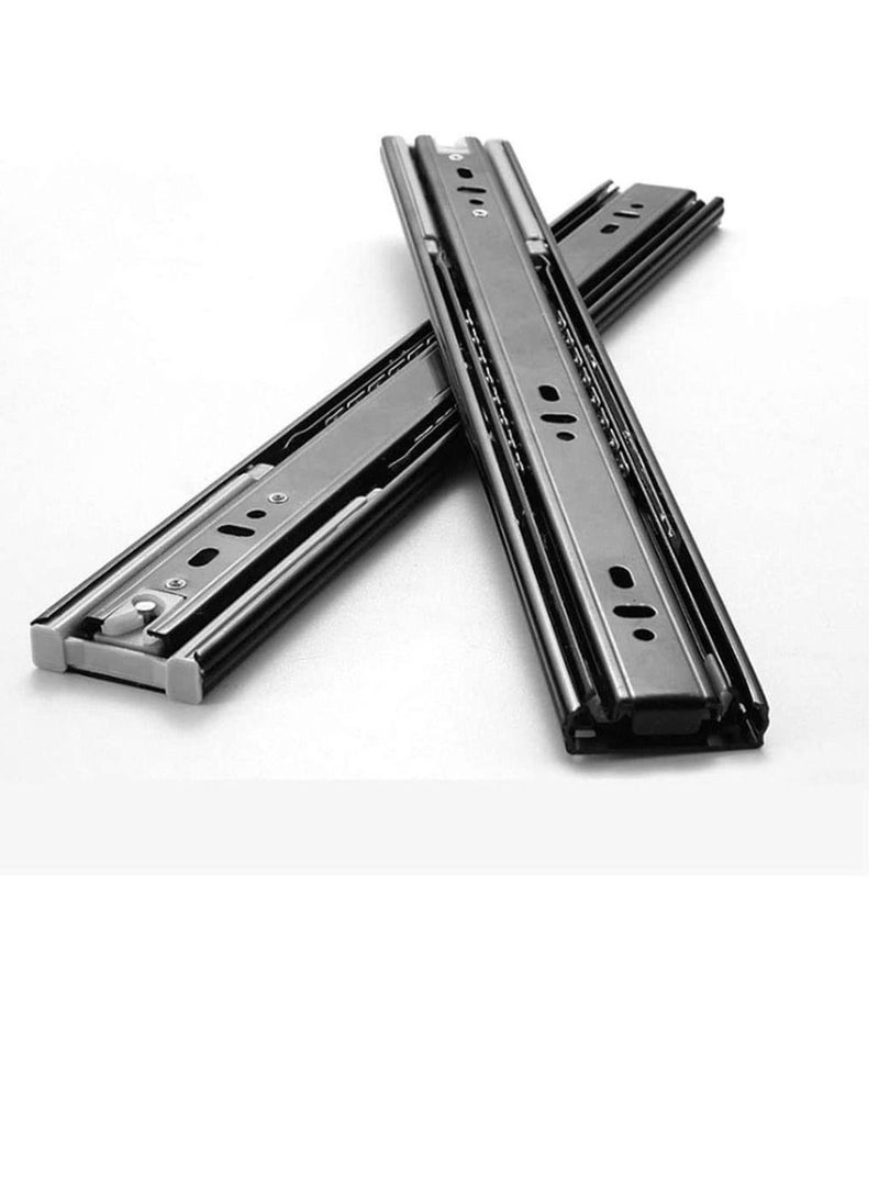 Soft Closing Steel Ball Bearing Drawer Slide Rail Runner 20 inch 50cm  - Image 1