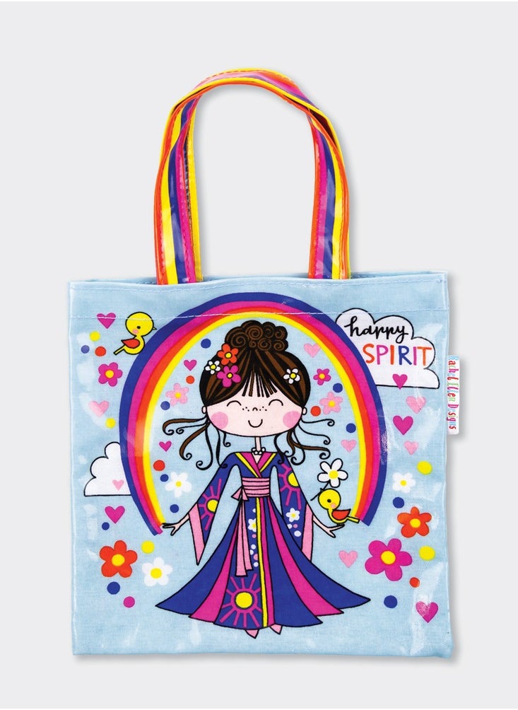 Rachel Ellen - Childrens Happy Spirit Tote Bag - Image 1
