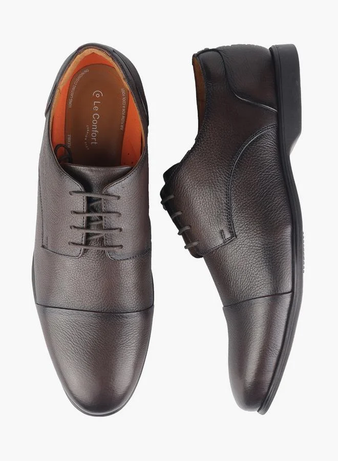 لو كونفورت Men Lace-Up Derby Shoes