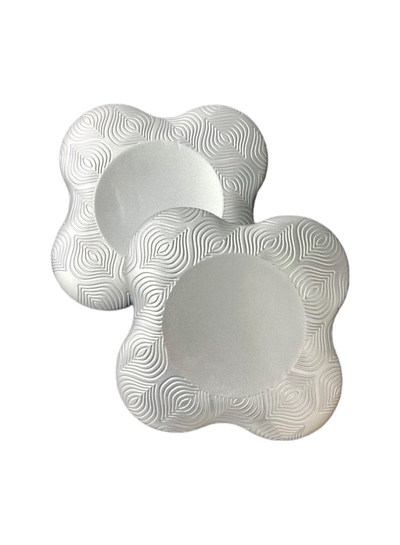 DeloPik 2PCS 20x20cm Yoga Knee Pad, Anti Slip Foam, Comfortable Yoga Support Pad, Sports Balance Cushion for Protecting Knee, Ankle, Elbow, Hand - Image 1